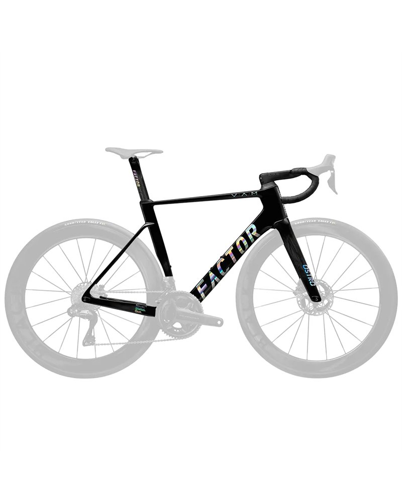 Factor Kit Telaio Ostro VAM - Movimento Centrale CeramicSpeed, Gloss Chrome MY26