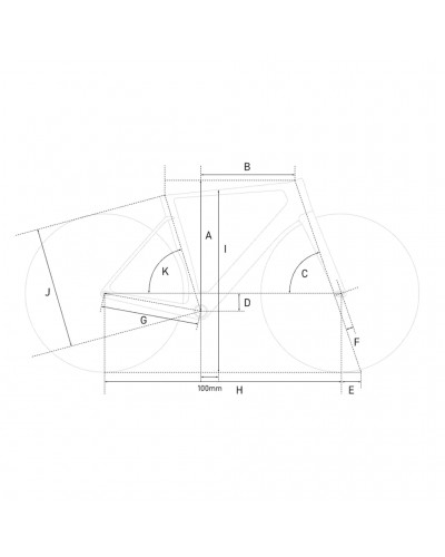 Factor Kit Telaio Ostro VAM - Movimento Centrale CeramicSpeed, Geometric MY26