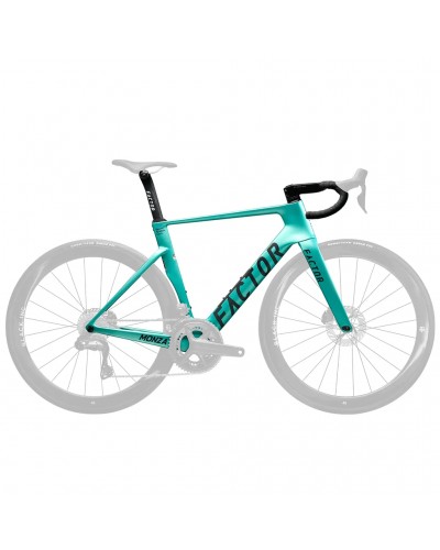 Factor Monza Frameset, Steel Green MY26