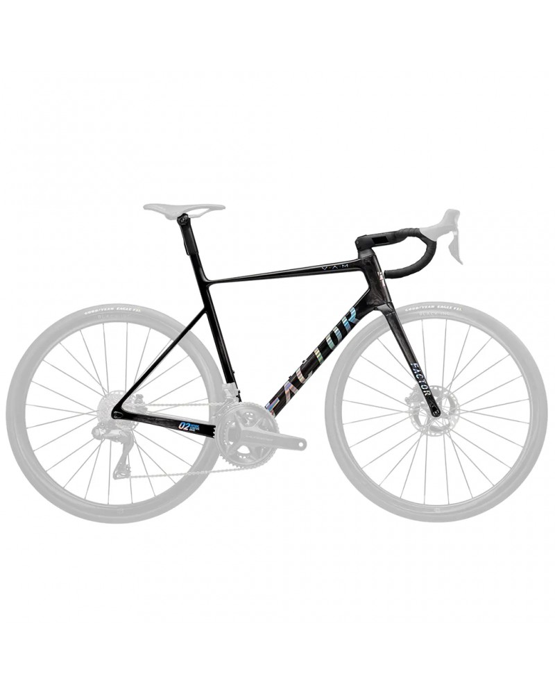 Factor O2 VAM Frameset - Semi-integrated Seatpost, Chrome MY26