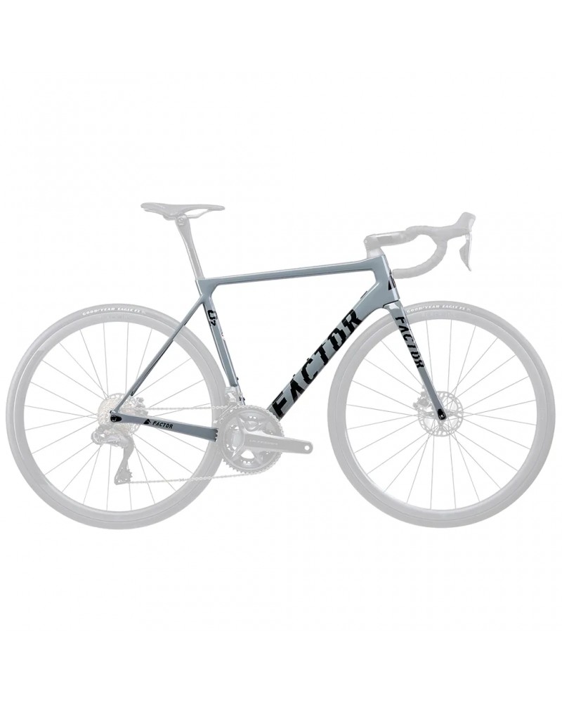 Factor O2 Frameset - ZIPP SL Speed Seatpost, Shatter Grey MY26