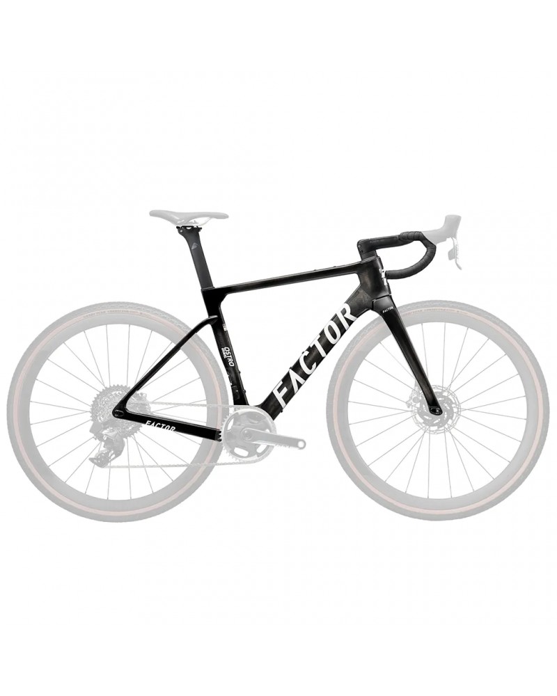 Factor Ostro Gravel Frameset - CeramicSpeed Bottom Bracket, UD Gloss MY26