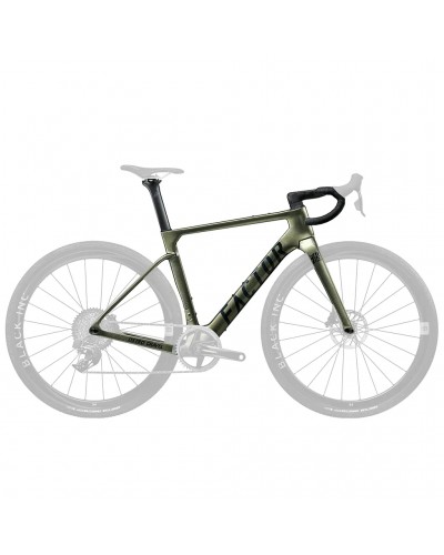 Factor Kit Telaio Ostro Gravel - Movimento Centrale CeramicSpeed, Olive Green MY26