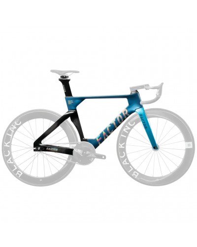 Factor Kit Telaio Raiden - Manubrio non Incluso, Electric Blue MY26