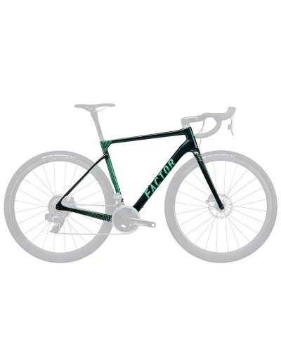 Factor Kit Telaio LS Taglia 49 - Reggisella ZIPP SL Speed, Crystal Green MY22