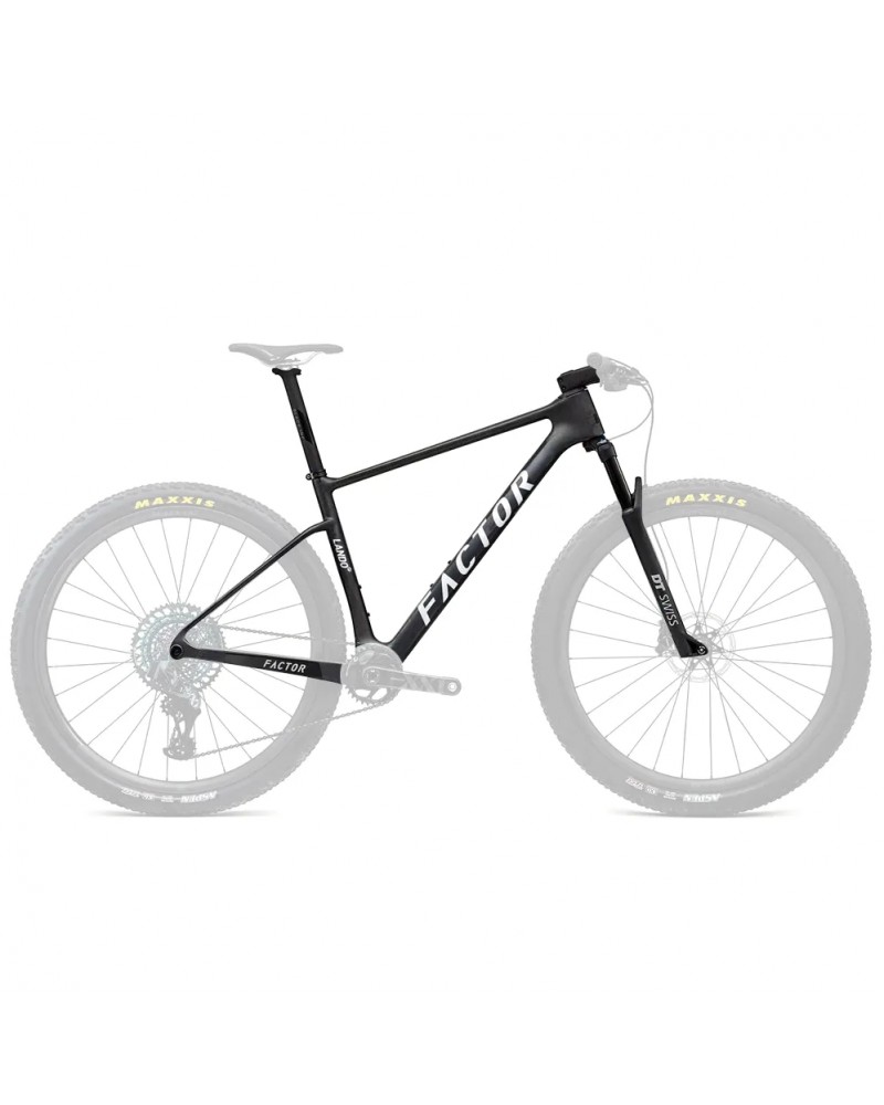 Factor Kit Telaio Lando HT, Naked Carbon MY26