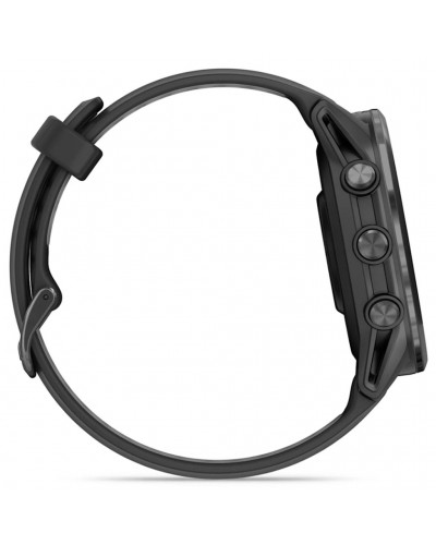 Garmin Forerunner 970 AMOLED GPS Smartwatch Wrist-Based HR, Titanium Carbon Grey DLC/Black/Translucent Whitestone
