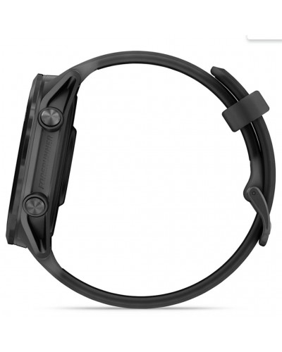 Garmin Forerunner 570 AMOLED Case 47mm GPS Smartwatch Wrist-Based HR, Slate Grey Alu/Translucent Black/Black