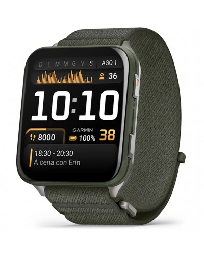 Garmin Venu X1 AMOLED GPS Smartwatch Cardio Integrato, Moss