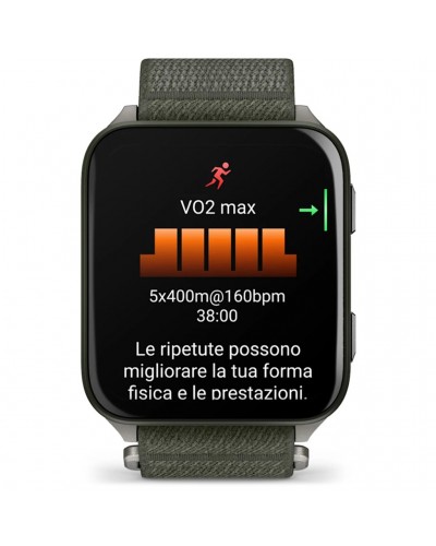 Garmin Venu X1 AMOLED GPS Smartwatch Cardio Integrato, Moss