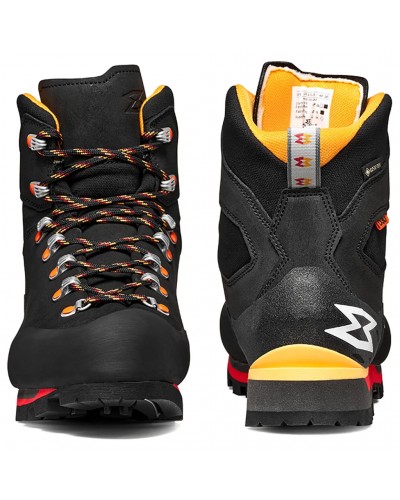 Garmont Pinnacle Evo GTX Gore-Tex Men's Mountaineering Boots, Black/Garmont Orange