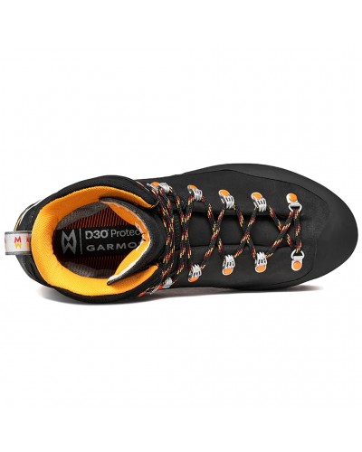 Garmont Pinnacle Evo GTX Gore-Tex Scarponi Uomo, Black/Garmont Orange