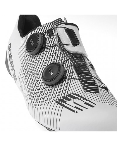 Gaerne G. Fuga Scarpe Road Ciclismo, Bianco/Nero