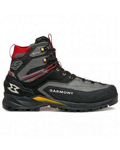 Garmont Akron Mid GTX Gore-Tex Scarponi Trekking Uomo, Black/Garmont Orange