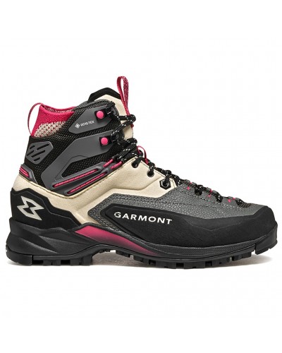 Garmont Akron Mid GTX Gore-Tex Scarponi Trekking Donna, Whitecup Grey/Raspberry Pink