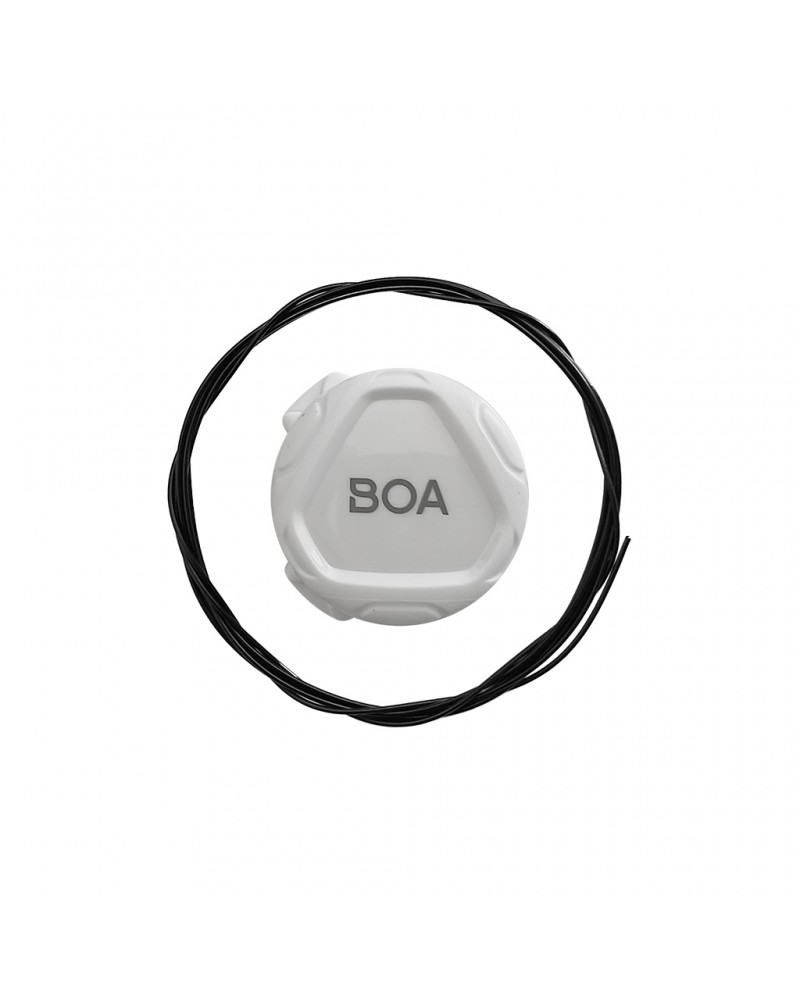 Gaerne Kit Boa L6 Dial C Sinistro Sistema di Chiusura Sostitutivo, Bianco