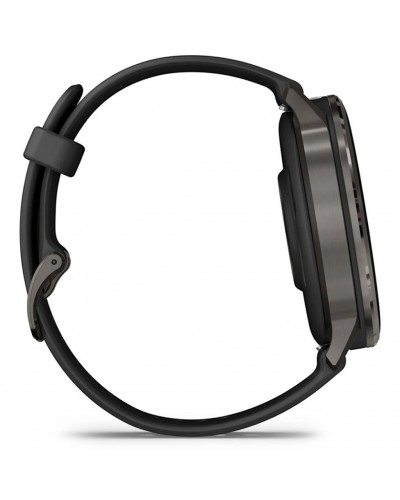 Garmin Venu 4 AMOLED Case 45mm GPS Smartwatch Wrist-Based HR, Slate/Black