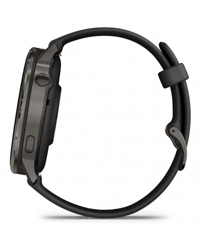 Garmin Venu 4 AMOLED Cassa 45mm GPS Smartwatch Cardio Integrato, Slate/Black