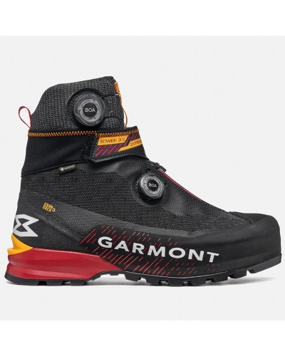 Garmont Tower 3.0 Extreme GTX Gore-Tex Men's Mountaineering Boots, Black/Garmont Red
