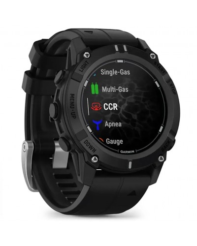 Garmin Descent G2 AMOLED Wrist-Based HR GPS Dive Smartwatch, Black/Black