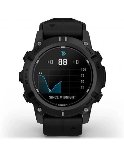 Garmin Descent G2 AMOLED Wrist-Based HR GPS Dive Smartwatch, Black/Black