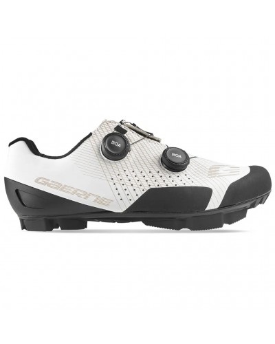 Gaerne G. Dare Scarpe MTB Ciclismo, Bianco/Titanio