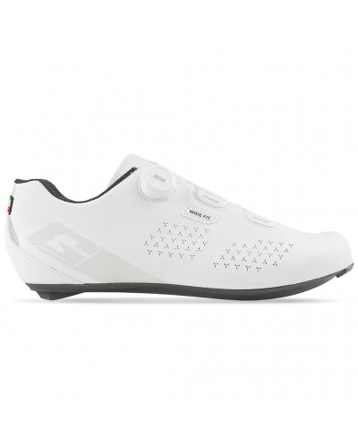 Gaerne G. Sprint+ Wide Scarpe Road Ciclismo, Bianco