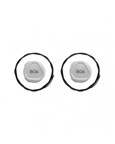 Gaerne Kit Boa L6 Dial C Right + Left Replacement Closure System, White (Pair)