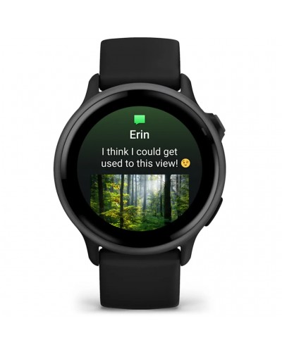 Garmin Vivoactive 6 AMOLED GPS Smartwatch Cardio Integrato, Ardesia/Nero