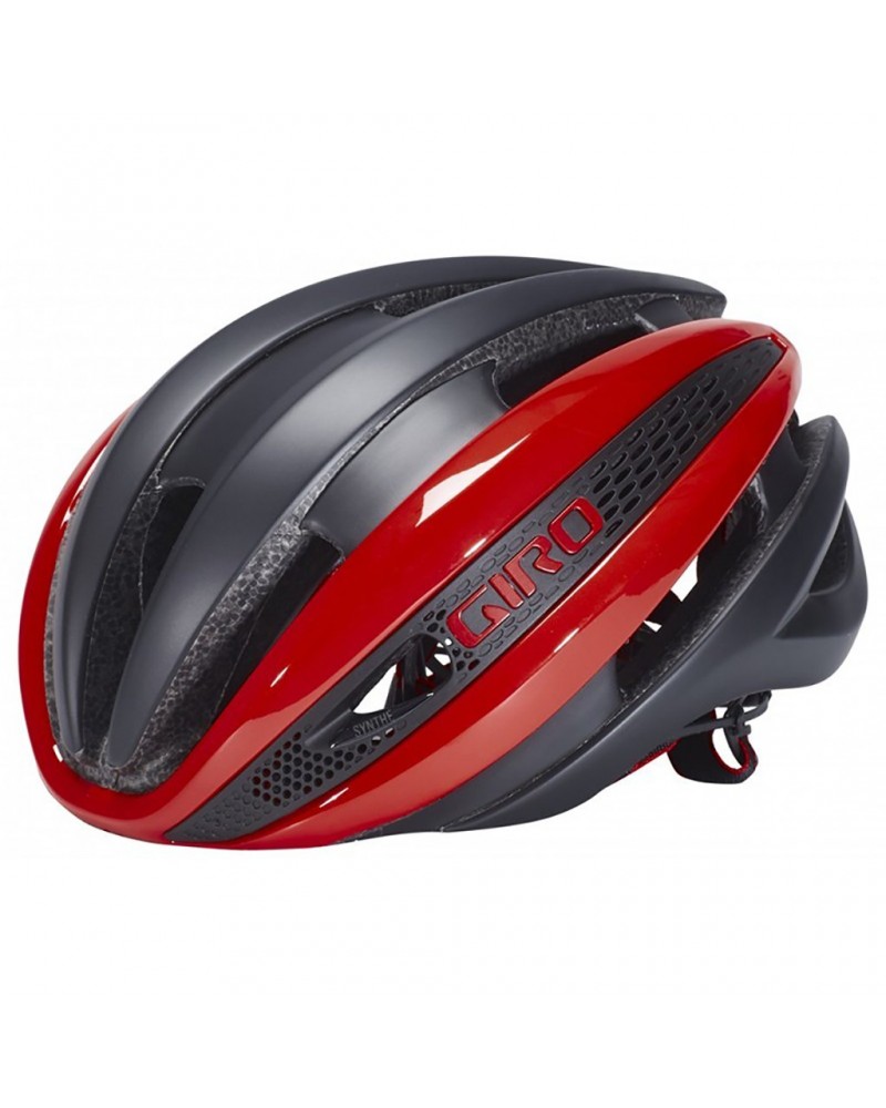 Giro Synthe Road Helmet Size S, Matte Red/Black