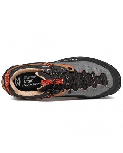 Garmont Akron GTX Gore-Tex Scarpe Avvicinamento Uomo, Dach Brown/Tango Red