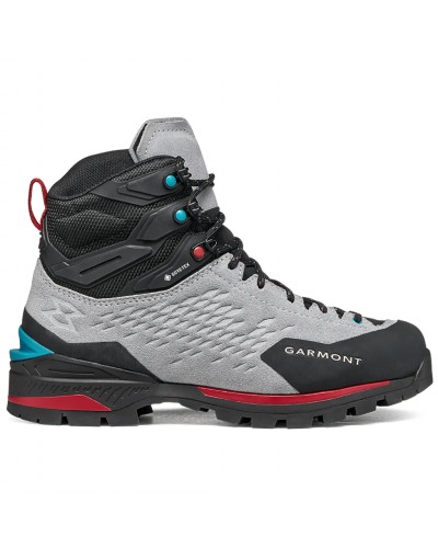 Garmont Ascent Evo GTX Gore-Tex Women's Mountaineering Boots, Ultimate Grey/Garnet Red