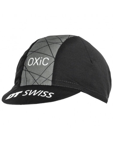 DT Swiss Oxic Road Cycling Cap, Black/Grey (One Size Fits All)