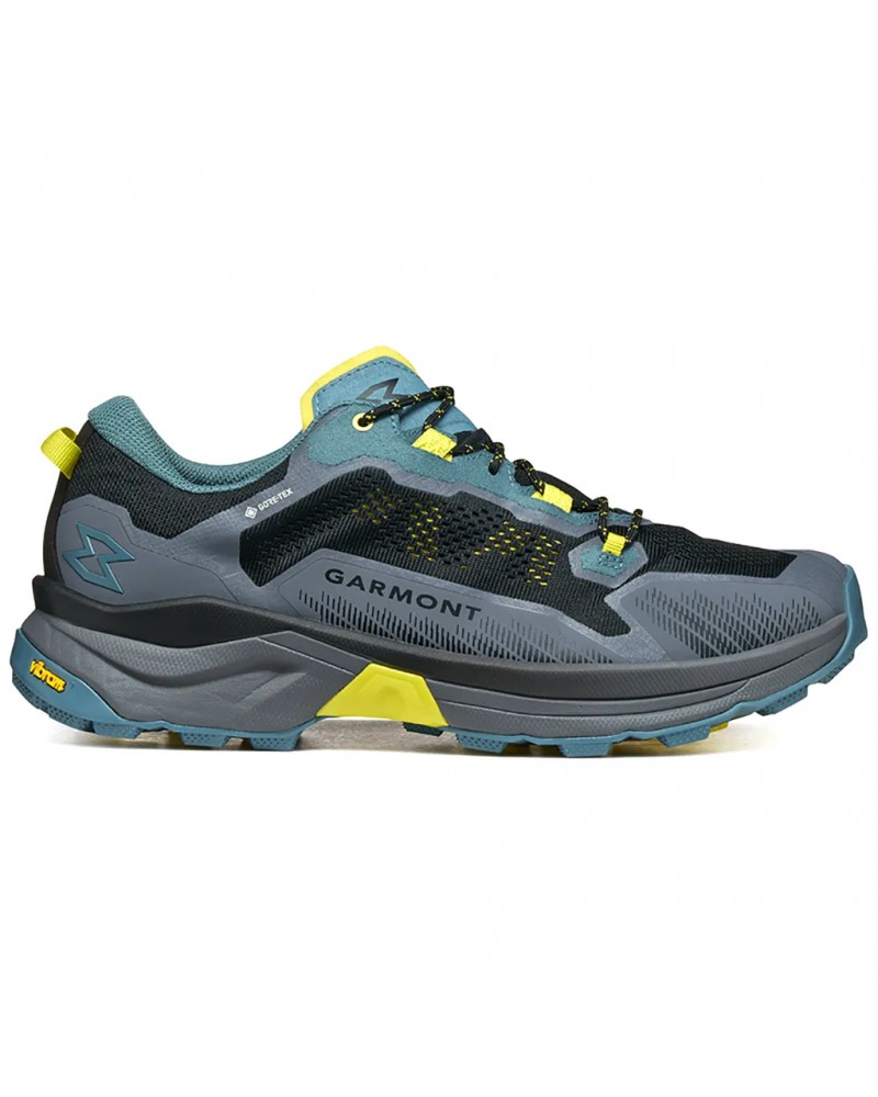 Garmont Nexus GTX Gore-Tex Men's Shoes, Thunderstorm Grey/Sheen Yellow