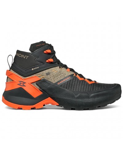 Garmont 9.81 Onyx Mid GTX Gore-Tex Scarponi Uomo, Raven Black/Pale Beige