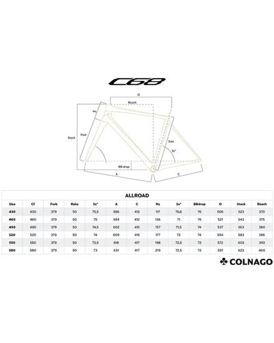 Colnago C68 Allroad Disc - HABG