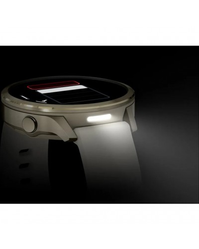 Garmin Venu 4 AMOLED Case 41mm GPS Smartwatch Wrist-Based HR, Lunar Gold/Bone