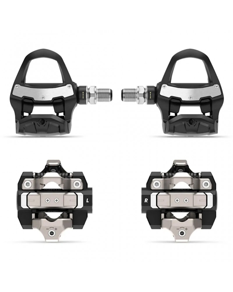 Garmin Rally RK/XC210 Double-Sensing Power Meter Bundle (Look Keo/Shimano SPD Cleats Compatible)