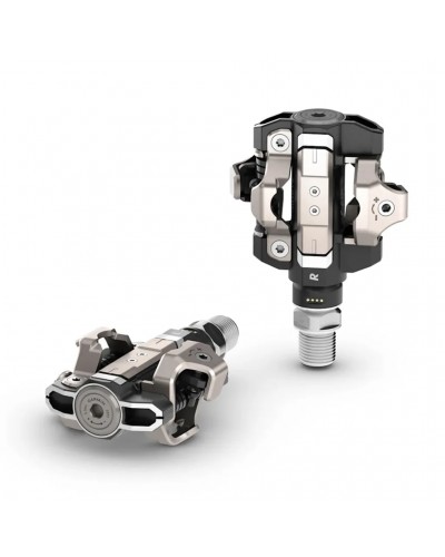Garmin Rally RK/XC210 Bundle Sensore di Potenza Doppio (Compatibilità con Tacchette Look Keo/Shimano SPD)
