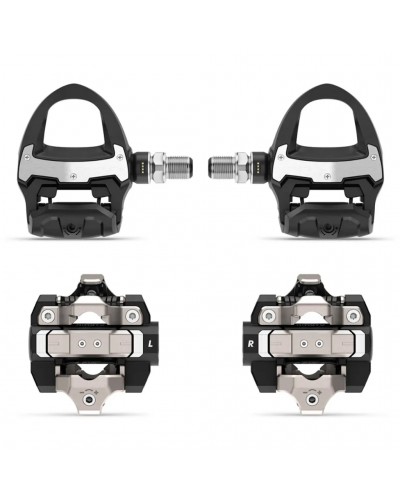 Garmin Rally RS/XC210 Bundle Sensore di Potenza Doppio (Compatibilità con Tacchette Shimano SPD/SPD-SL)