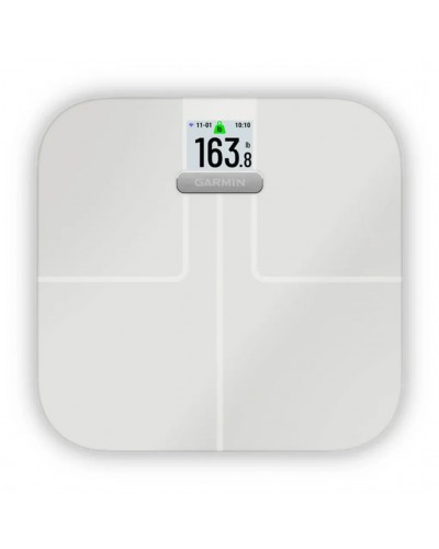 Garmin Index S2 Bilancia Smart BLE/ANT, Bianco