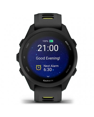Garmin Forerunner 170 GPS Smartwatch Cardio Integrato, Black/Amp Yellow