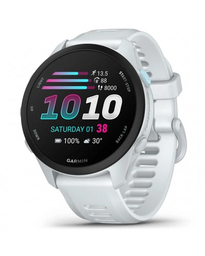 Garmin Forerunner 70 GPS Smartwatch Cardio Integrato, Whitestone