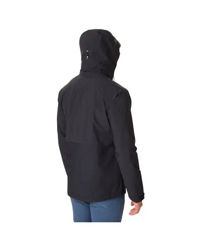 Columbia Evolution Valley Giacca Impermeabile Uomo, Nero