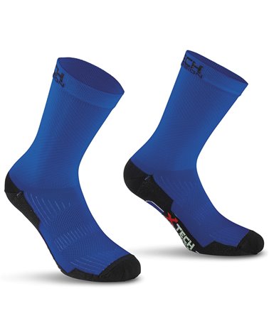 XTech Bike Socks Professional Carbon, Blue