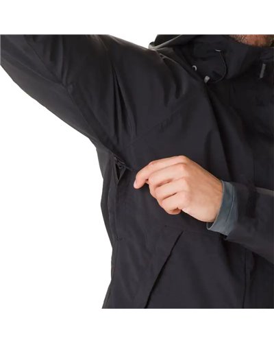 Columbia Evolution Valley Giacca Impermeabile Uomo, Nero