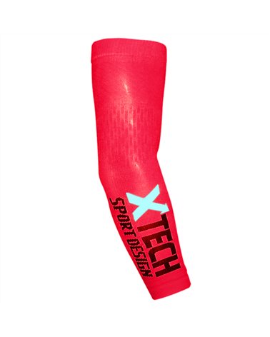 XTech Arm Warmers Basic, Red (One Size Fits All)