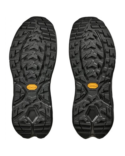 Hoka Kaha 3 GTX Gore-Tex Scarponi Impermeabili Hiking Uomo, Black/Black (Nabuk)