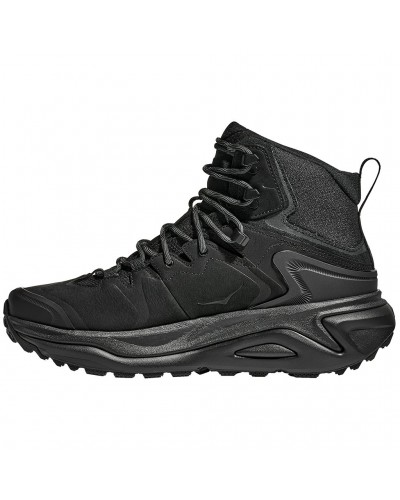Hoka Kaha 3 GTX Gore-Tex Scarponi Impermeabili Hiking Uomo, Black/Black (Nabuk)