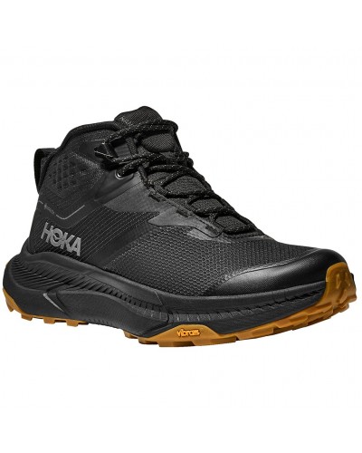 Hoka Transport Hike GTX Gore-Tex Scarponi Impermeabili Hiking Uomo, Black/Black